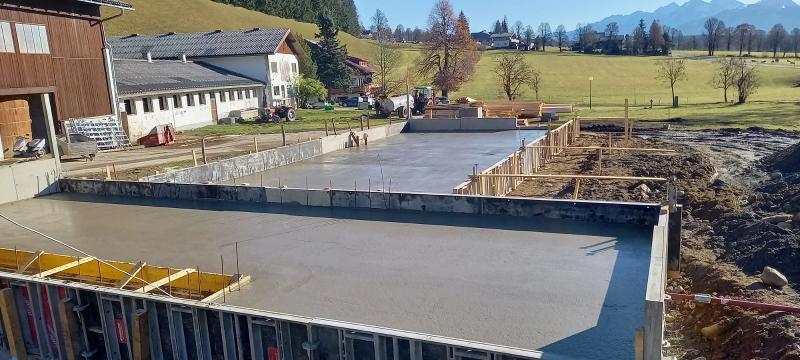 Betonarbeiten von Holzbau Hollerer